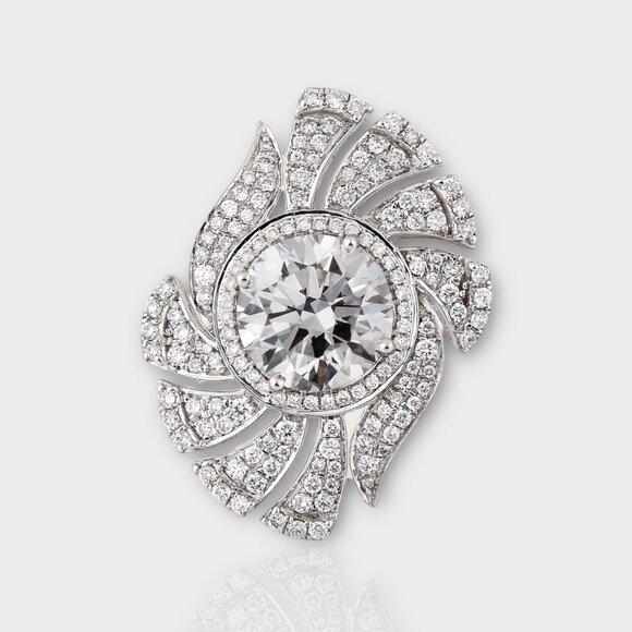 3 Carat Lab Grown Diamond Ring - Picture 3 of 7